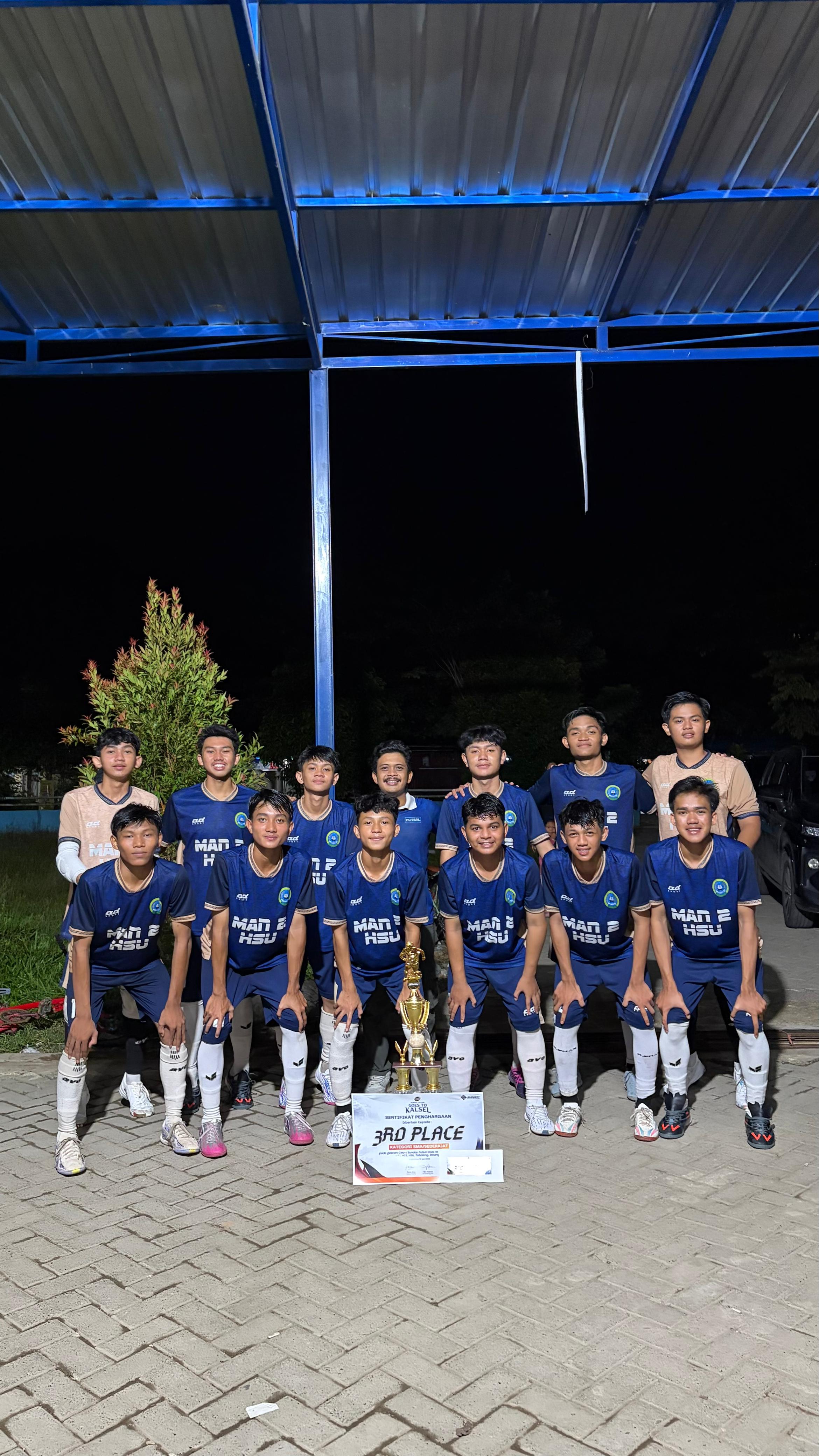 Luar Biasa! MAN 2 HSU Tembus Tiga Besar Futsal Se-Banua 6